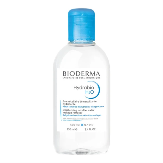 Hydrabio H2O arc és sminklemosó micellás víz 250ml - BIODERMA