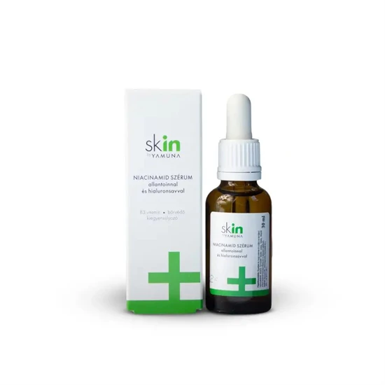 sKIN by Yamuna Niacinamid szérum allantoinnal és hialuronsavval 30 ml