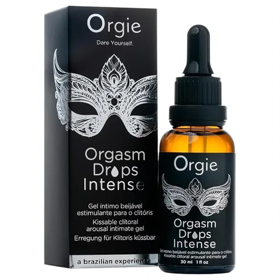 Orgie Orgasm Drops Intense - stimuláló intim gél nőknek