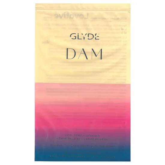 GLYDE - vegán latex nyalókendő (vanília)