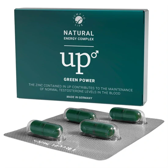 Up Green Power - étrend kiegészítő kapszula férfiaknak (4 db)