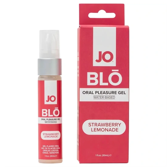 System JO BLO - ízes orál gél, eper-limonádé