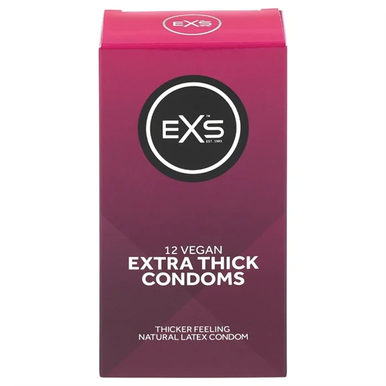 EXS Extra Thick - vastag falú óvszer (12 db)