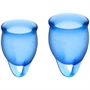Feel confident Menstrual Cup (dark blue)