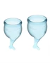 Feel confident Menstrual Cup (light blue)