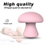 Sex HD Mushroom - akkus arcmasszírozó (pink)