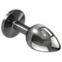 Playboy Tux - butt plug - kicsi (ezüst)