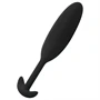 EasyToys Heavy Fulfiller - 54 g-os anál plug - kicsi (fekete)