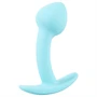 Cuties Mini Butt Plug - szilikon anál plug (kék, 2,6 cm)
