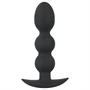 Black Velvets Heavy - 145 g-os gömbös anál plug (fekete)