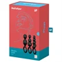 Satisfyer Booty Call - anál plug szett (fekete, 3 részes)